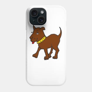 Brown Dog Phone Case