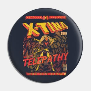 Xtina Telepathy Pin