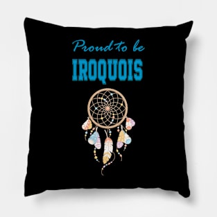 Native American Iroquois Dreamcatcher 50 Pillow