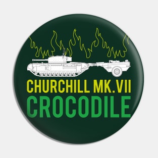Do you like tanks? That's when Churchill Mk VII Crocodile! Pin