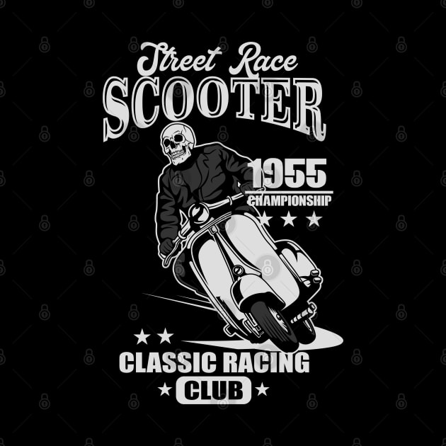 55 SCOOTER RACING by beanbeardy