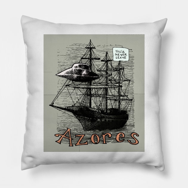 Azores Pillow by Froobius