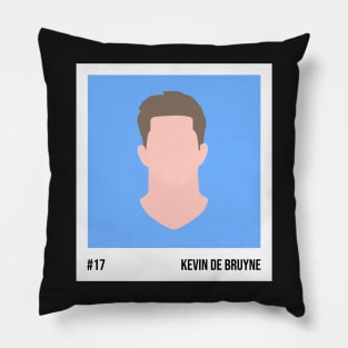 Kevin De Bruyne Minimalistic Camera Film Pillow