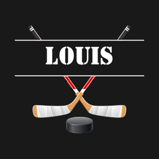 Louis Birthday Hockey T-Shirt