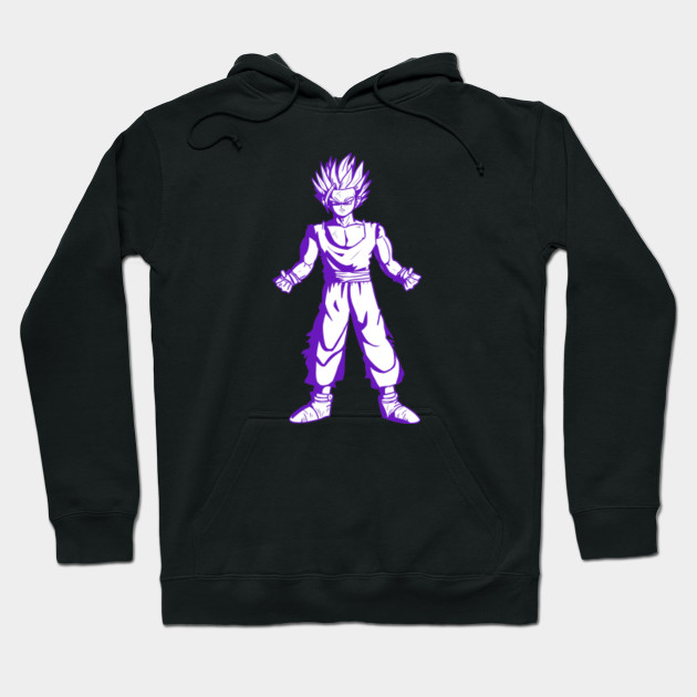 purple dbz hoodie