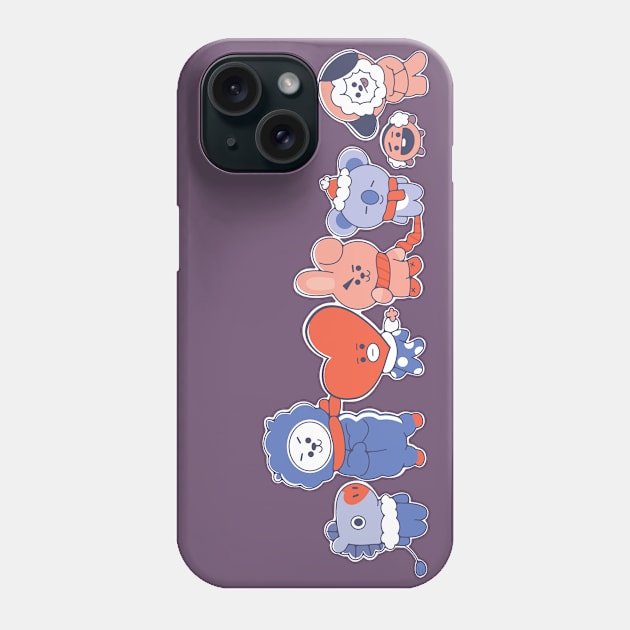 Holiday friends Phone Case by TASCHE