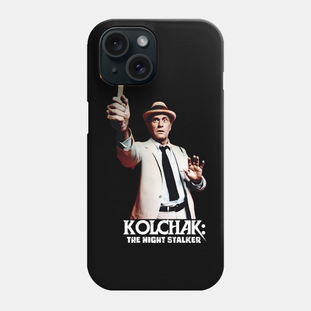 Kolchak The Night Stalker - Darren McGavin Phone Case by wildzerouk