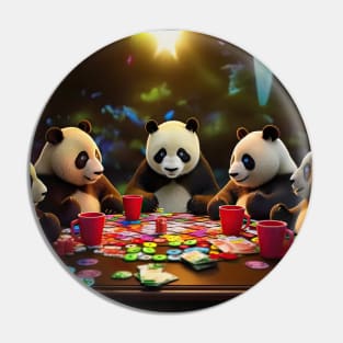 Panda Game Night: Fun and Playful Board Game Gathering Pin