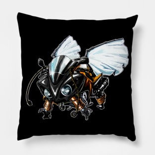 Yamaha R1 Bee Black Pillow