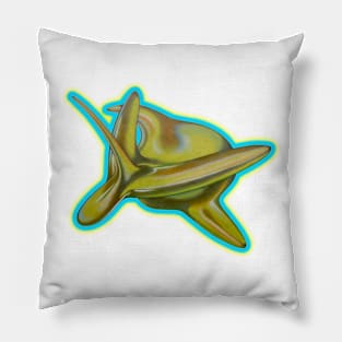 green aerofish Pillow