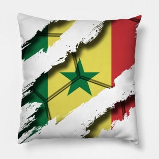 Senegal Football Pillow