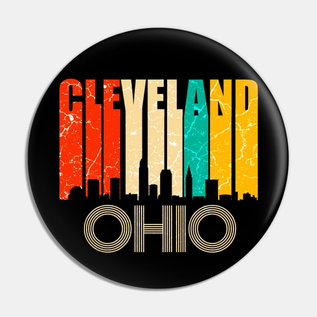 Cleveland Ohio Skyline Pin by Mila46