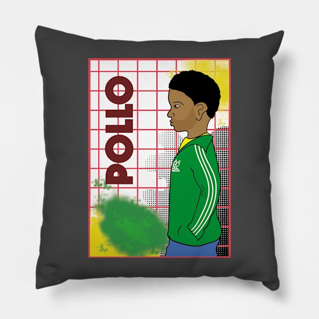 PacoOkupasPollo Pillow by Crimson M Letter Store