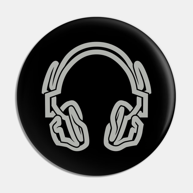 Headphones Pin by onendlessline