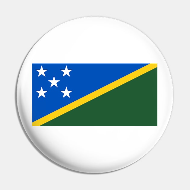 Flag of Solomon Islands Pin by COUNTRY FLAGS