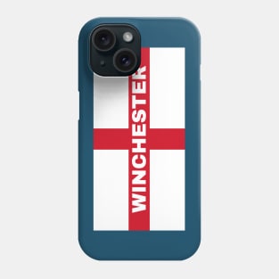 Winchester City in English Flag Phone Case