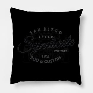 San Diego Speed Syndicate II Pillow