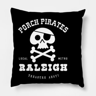 Porch Pirate. Raleigh, NC Pillow