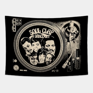 Vinyl Record Soul Train Clap Tapestry