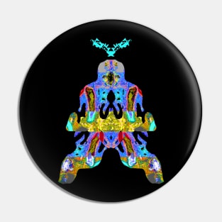 MetaRagz color8 psychedelic Pin