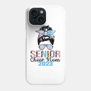 Messy Senior Class Of 2023 Cheer Mom leopad skin Phone Case