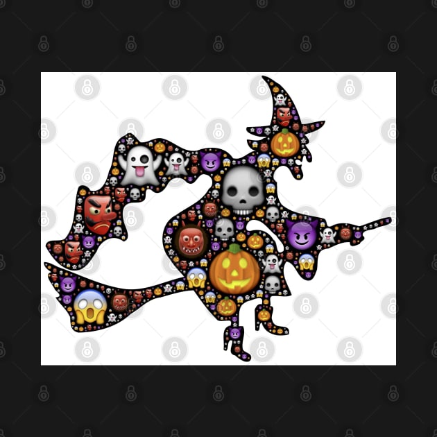 halloween  emojo witch by Love My..