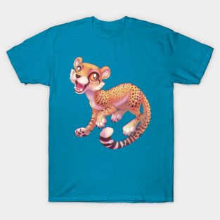 The year of big cat cubs - light Active T-Shirt for Sale by pikaole