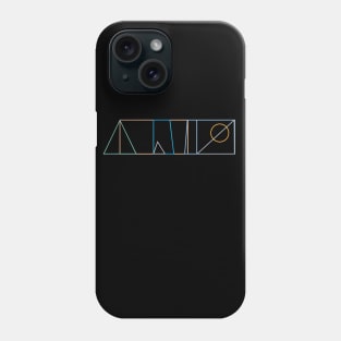 Geometric Sunset Strip Phone Case