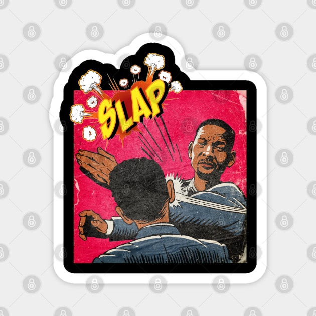 WILL SMITH SLAPS CHRIS ROCK Magnet by thedeuce