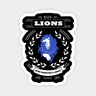 Join Blue Lions / Join Dimitri's Army Magnet