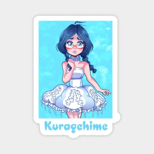 Princess Jellyfish Magnet