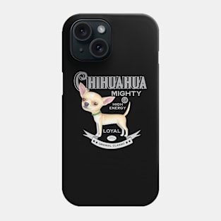 Chihuahua with green collar Phone Case