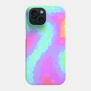 Pretty Pastel Wiggly Geometric Design! Phone Case