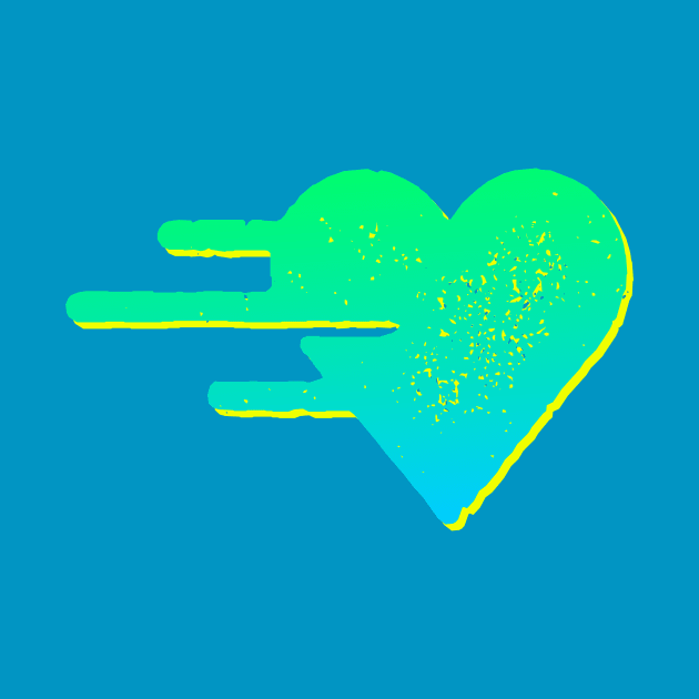 Green Heart Logo Graphic by AlondraHanley