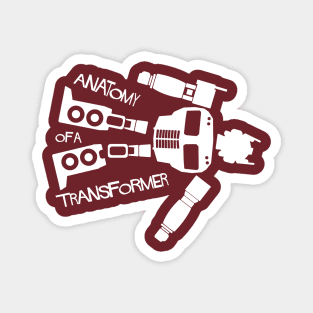 Anatomy of a Transformer (White) Magnet