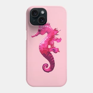 Cute Pink Sea Horse Phone Case