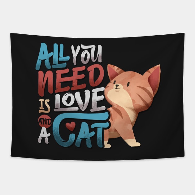 cat Tapestry by rdnk
