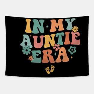 In My Auntie Era Baby Announcement for Aunt Mothers Day Tapestry