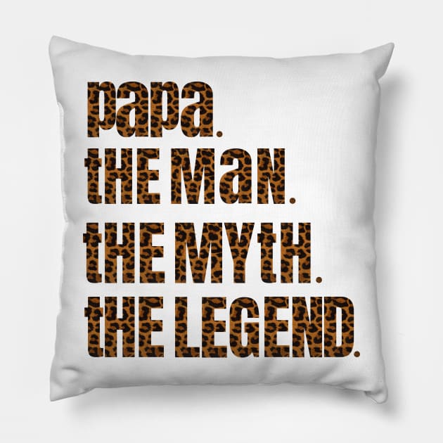 Father the legend,happy Father’s Day,best dad ever,papa the legend Pillow by audicreate