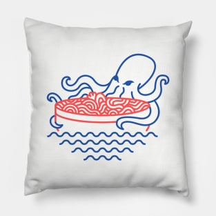 Ramen Octopus 2 Pillow