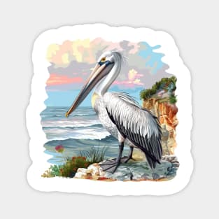 Pelican Art Magnet