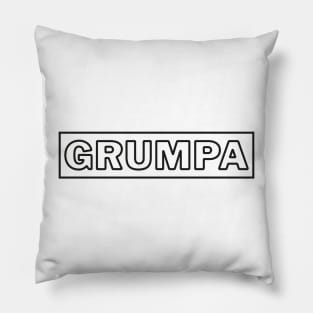 Grumpa | Cool Grandpa Pillow