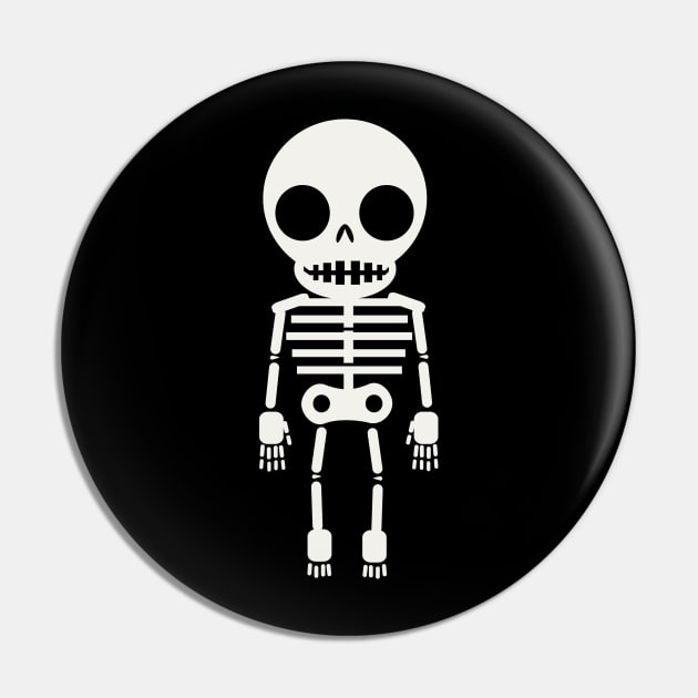 Simple Skeleton Pin by wotto