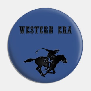 Western Era - Cowboy on Horseback 2 Pin