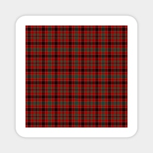 Scotland Tartan Crimson Red Magnet