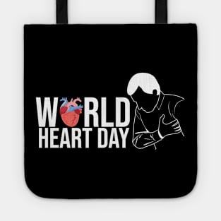 WORLD HEART DAY Tote