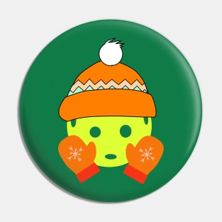 Pickleball Christmas Pin