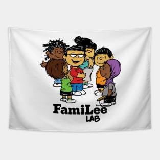 FamiLee Lab The Other Ones Very Asian BLM Born Here Tapestry