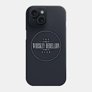 Round White Logo Phone Case