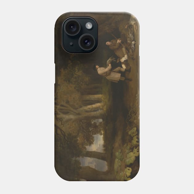 A Repose after Shooting by George Stubbs Phone Case by Classic Art Stall